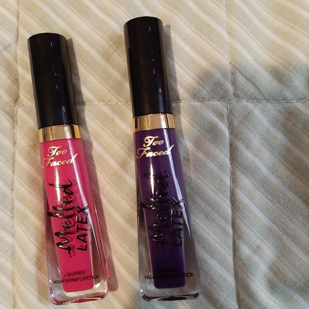 Too Faced Melted Latex Lipstick Bundle 💄